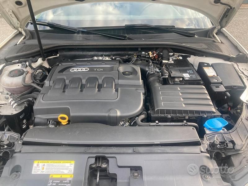 Usata Audi A3 2018 Bianco Berlina