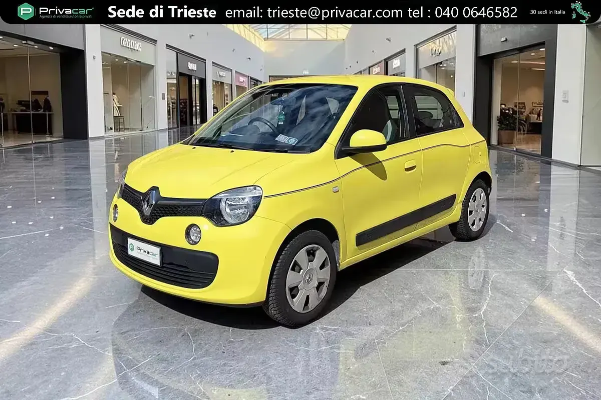 Usata Renault Twingo SE 69 CV (50 kW) 2016 Giallo Utilitaria