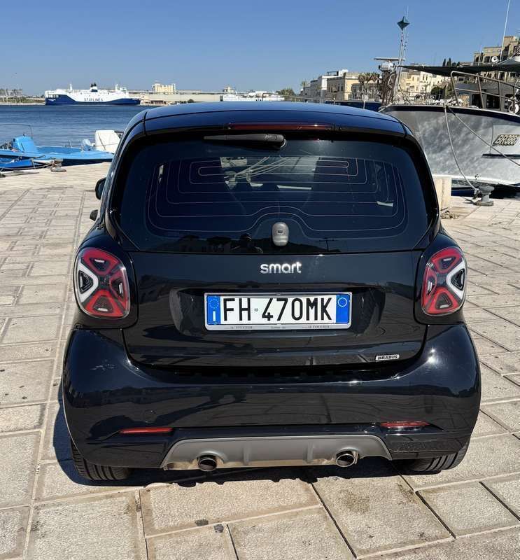 Usata Smart ForTwo Coupé Brabus 109 CV (80 kW) 2017 Nero Coupé