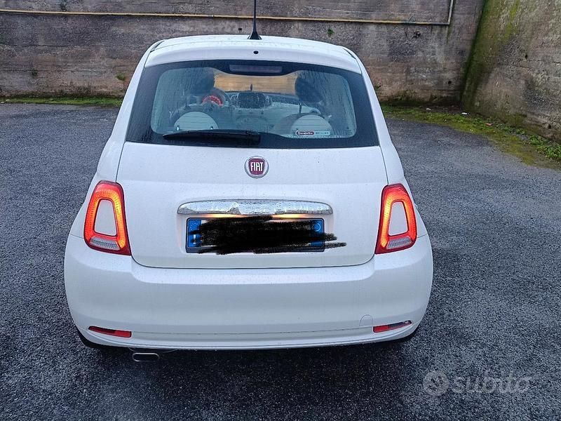 Usata Fiat 500 69 CV (50 kW) 2019 Bianco Berlina