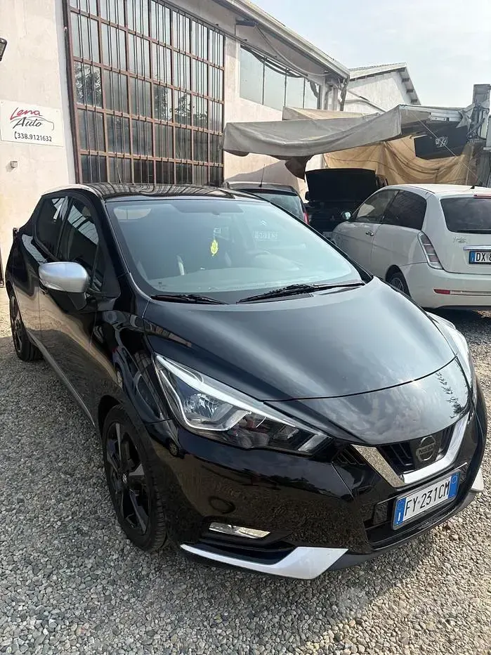 Usata Nissan Micra Visia+ 90 CV (66 kW) 2019 Nero Utilitaria