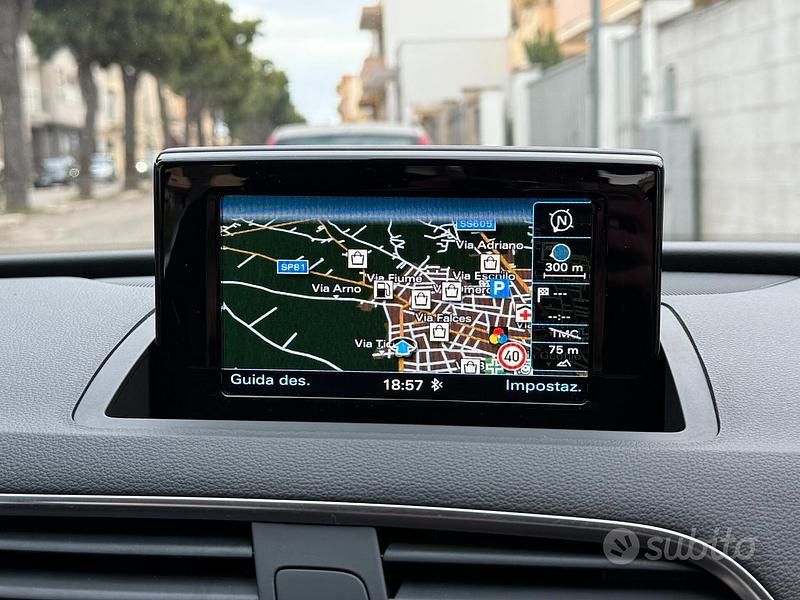 Usata Audi Q3 150 CV (110 kW) 2017 Nero SUV