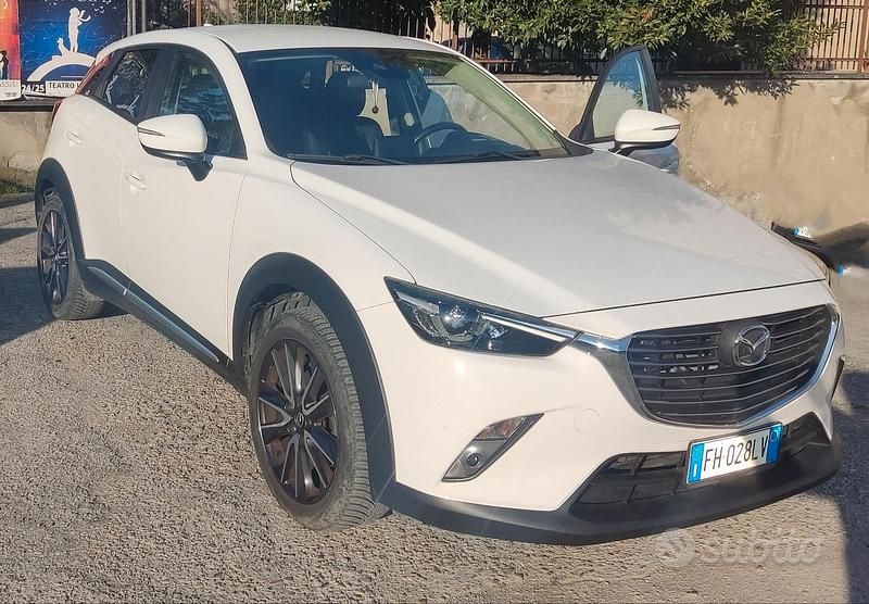 Usata Mazda CX-3 105 CV (77 kW) 2017 Bianco SUV