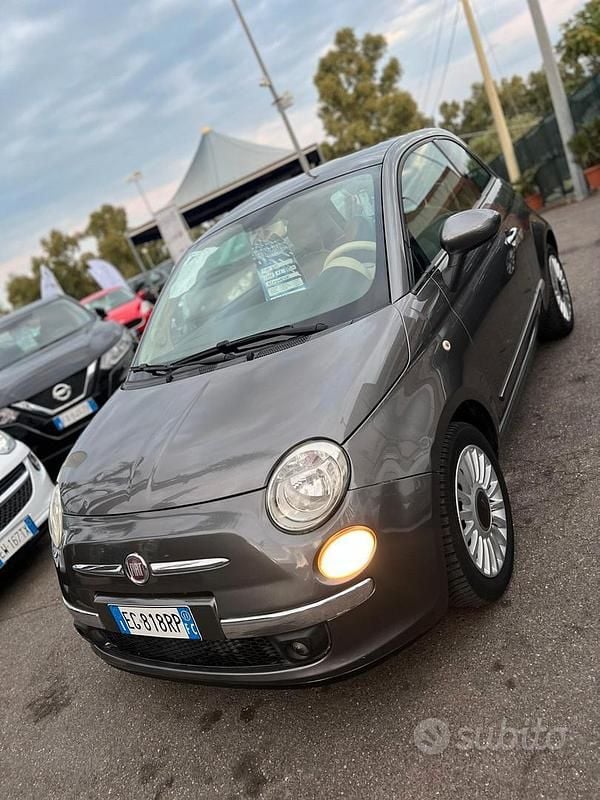 Usata Fiat 500 Lounge 69 CV (50 kW) 2011 Marrone Berlina