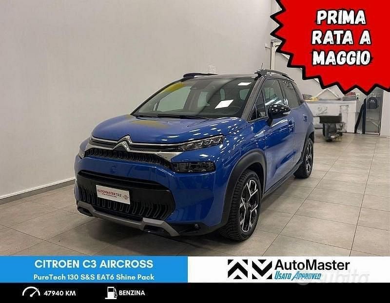 Usata Citroën C3 Aircross PureTech 131 CV (96 kW) 2022 Blu SUV