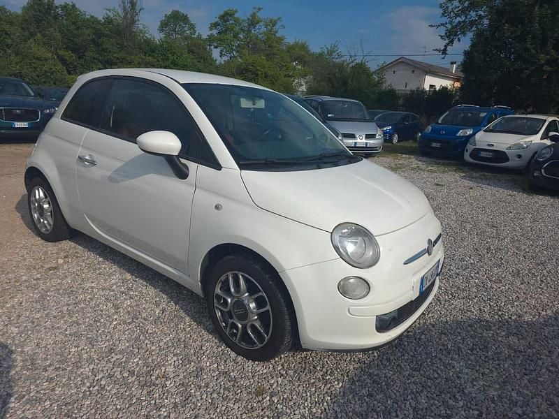 Usata Fiat 500 75 CV (55 kW) 2009 Bianco Cabrio