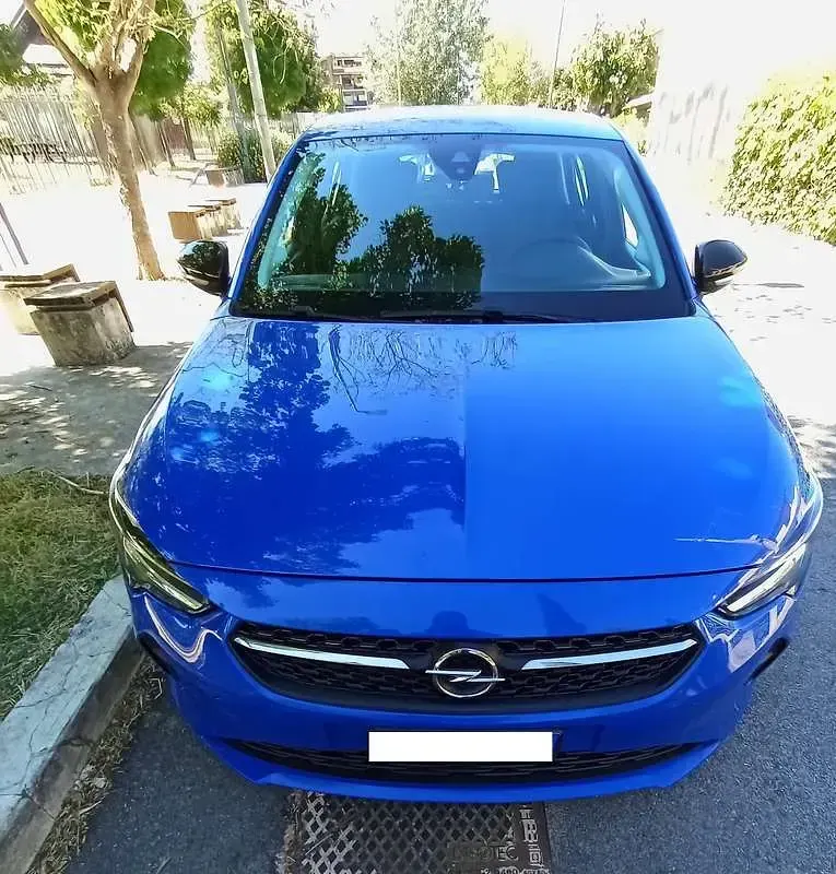 Usata Opel Corsa Elegance 75 CV (55 kW) 2023 Blu/azzurro Utilitaria