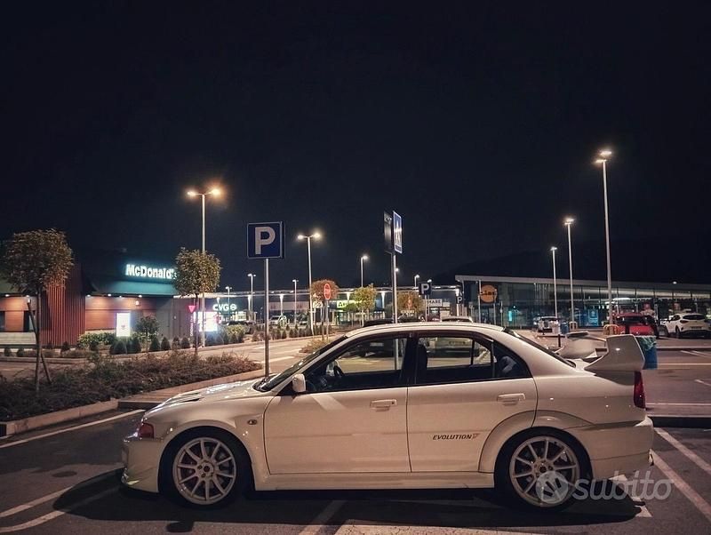 Usata Mitsubishi Lancer Evolution 326 CV (239 kW) 1998 Bianco Berlina