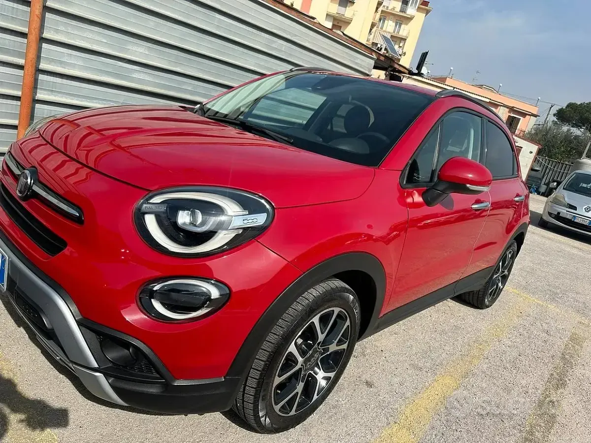 Usata Fiat 500 Cross 120 CV (88 kW) 2019 Rosso Berlina