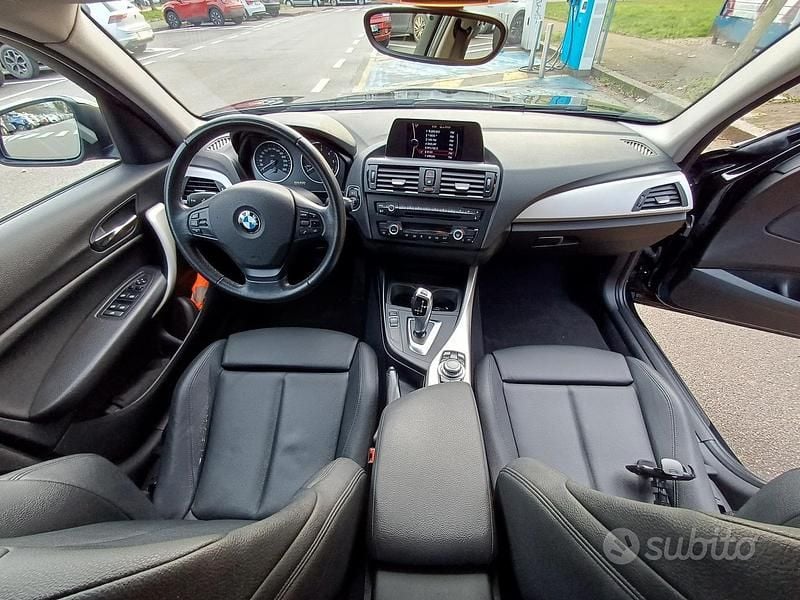 Usata BMW 116 Sport Line 116 CV (85 kW) 2015 Nero Utilitaria