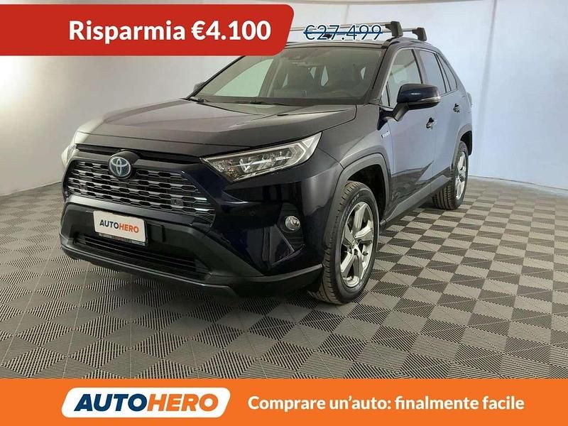 Usata Toyota RAV4 Hybrid 178 CV (130 kW) 2021 Blu/azzurro SUV