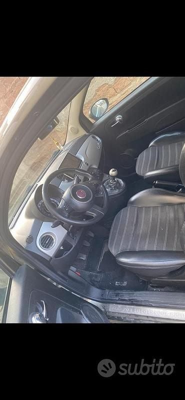 Usata Fiat 500C 95 CV (69 kW) 2011 Verde Cabrio