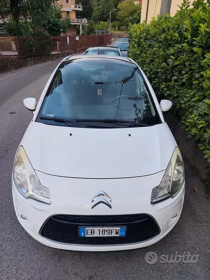 Usata Citroën C3 Exclusive 120 CV (88 kW) 2010 Bianco Berlina