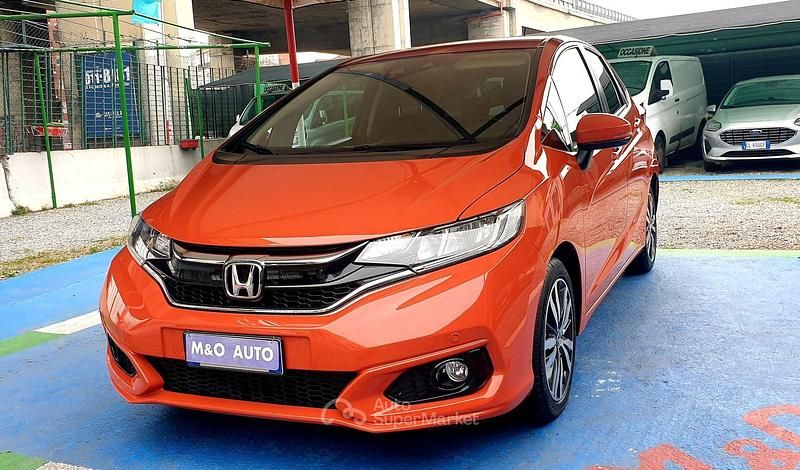Usata Honda Jazz 102 CV (75 kW) 2019 Arancione Utilitaria