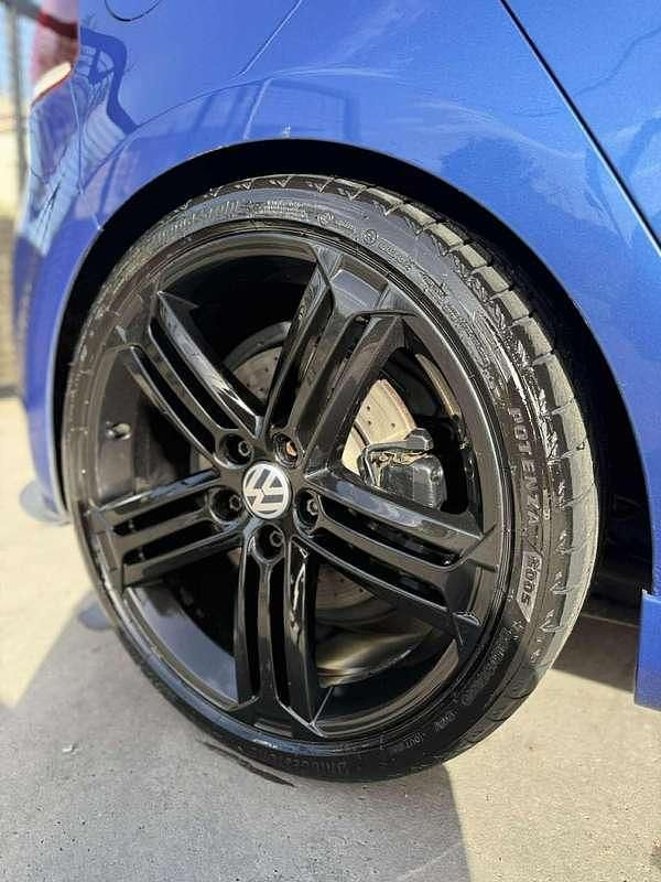 Usata VW Golf VI R 310 CV (228 kW) 2010 Blu Utilitaria