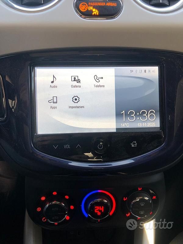 Usata Opel Adam Glam 70 CV (51 kW) 2013 Nero Utilitaria