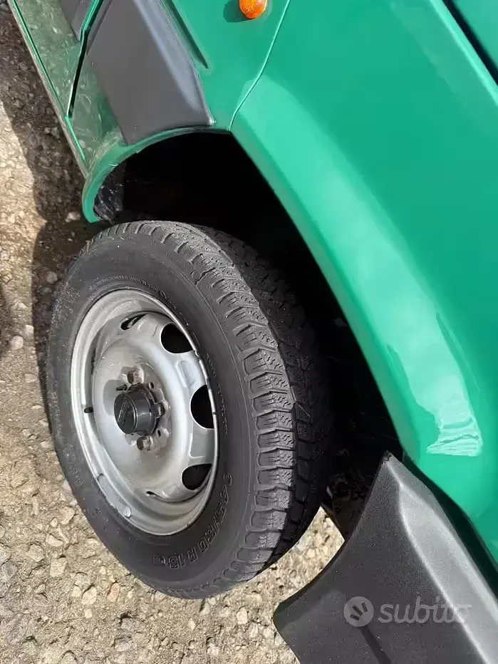 Usata Fiat Panda 4x4 50 CV (36 kW) 1990 Verde Utilitaria