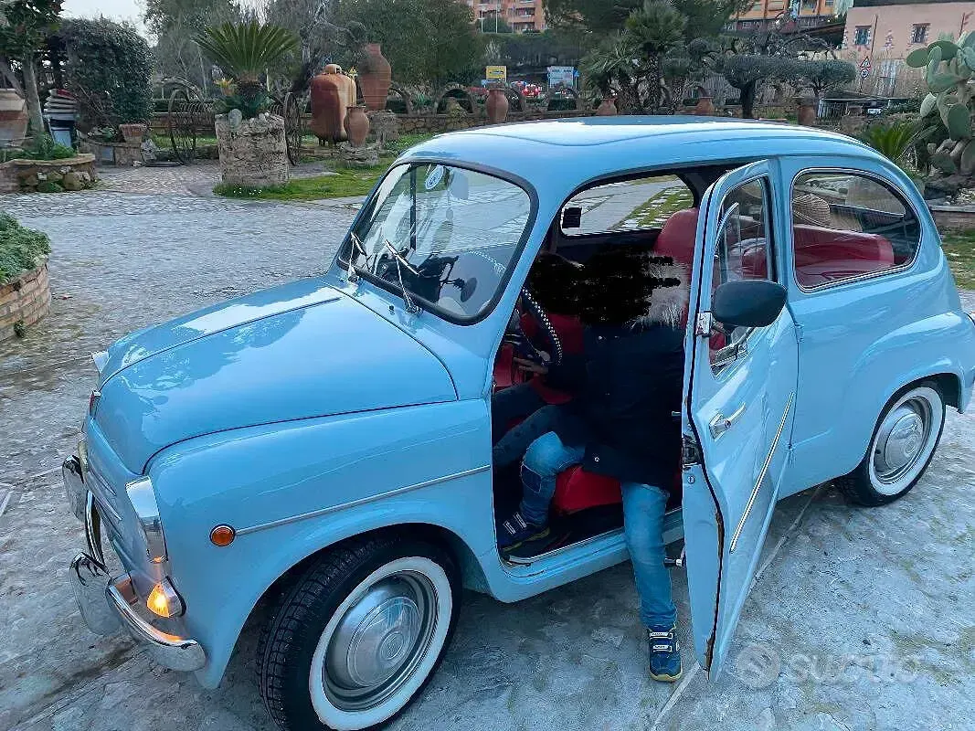 Usata Fiat 600D 54 CV (39 kW) 2026 Blu/azzurro Berlina