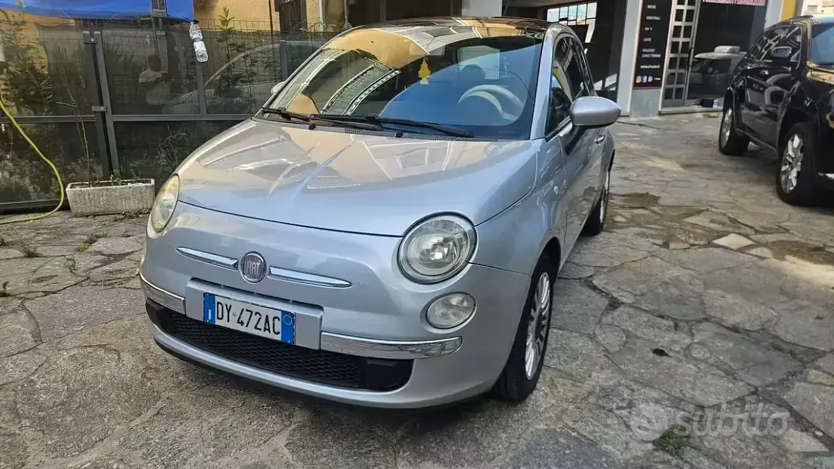 Usata Fiat 500 Lounge 69 CV (50 kW) 2009 Cabrio