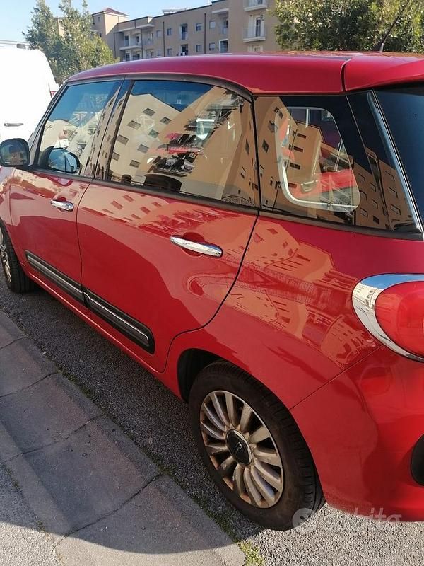 Usata Fiat 500L 85 CV (62 kW) 2013 Rosso Monovolume
