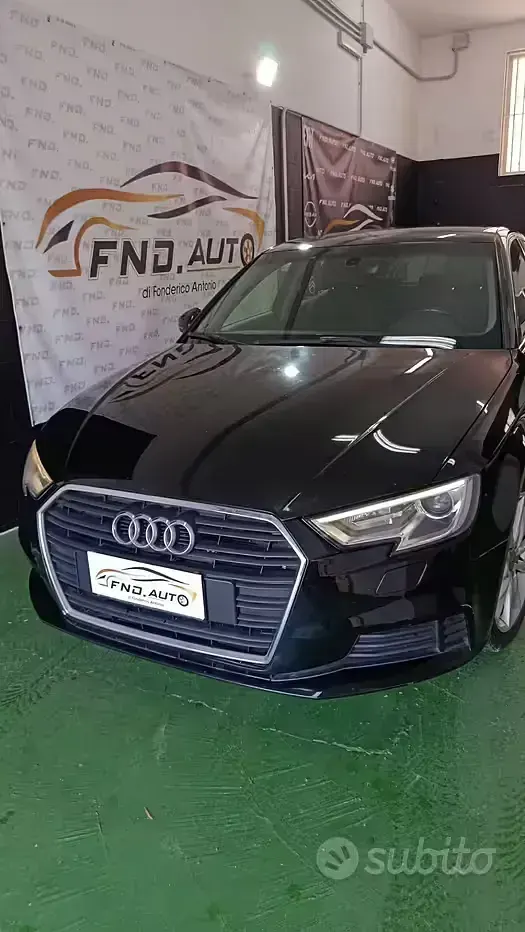 Usata Audi A3 Sport 150 CV (110 kW) 2016 Nero Berlina