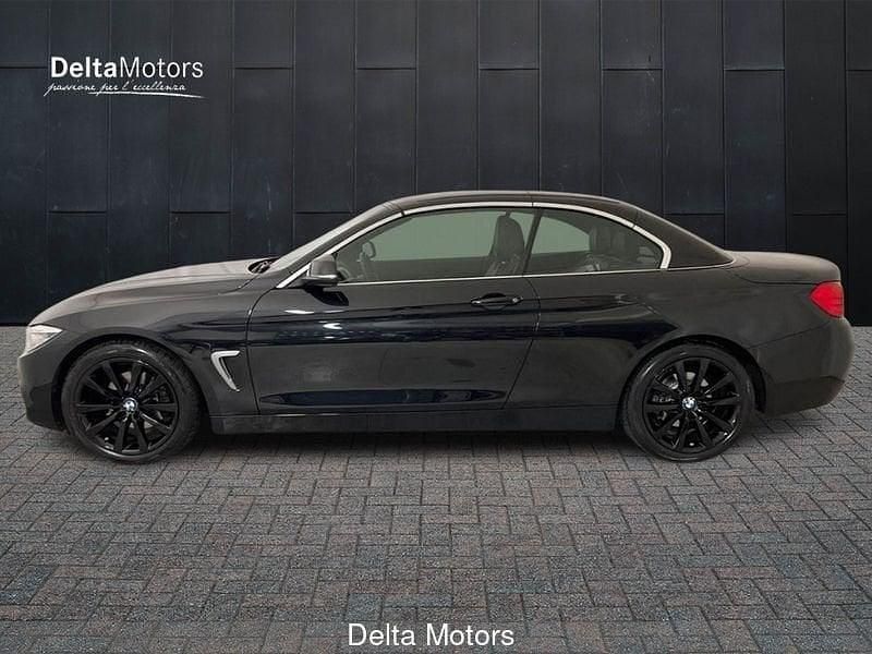 Usata BMW 420 Luxury Line 184 CV (135 kW) 2015 Nero Cabrio