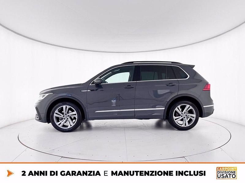 Usata VW Tiguan R-line 150 CV (110 kW) 2021 Grigio SUV