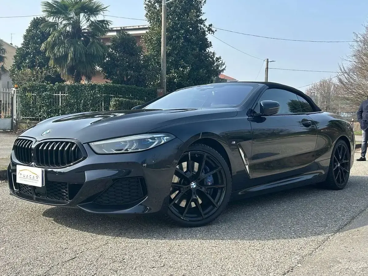 Usata BMW 840 Coupé M Sport 320 CV (235 kW) 2021 Blu Coupé