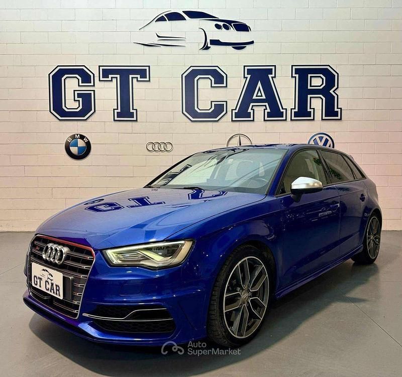 Usata Audi S3 Ambiente 299 CV (219 kW) 2016 Blu Berlina