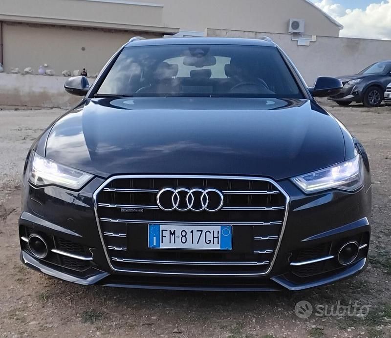 Usata Audi A6 S-Line 190 CV (139 kW) 2017 Nero Station wagon