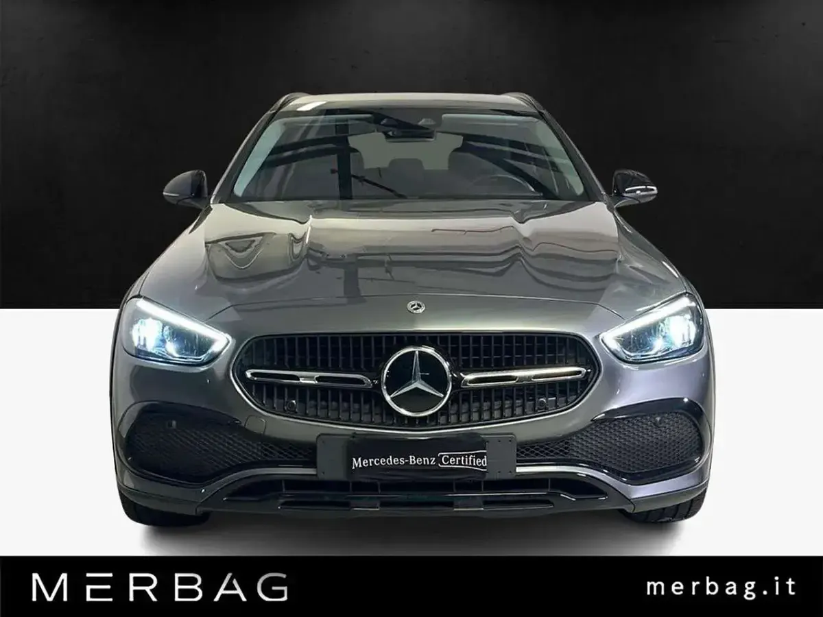 Usata Mercedes C220 Advanced Plus 200 CV (147 kW) 2024 Grigio Station wagon