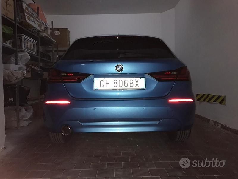 Usata BMW 116 Advantage 116 CV (85 kW) 2019 Blu Utilitaria