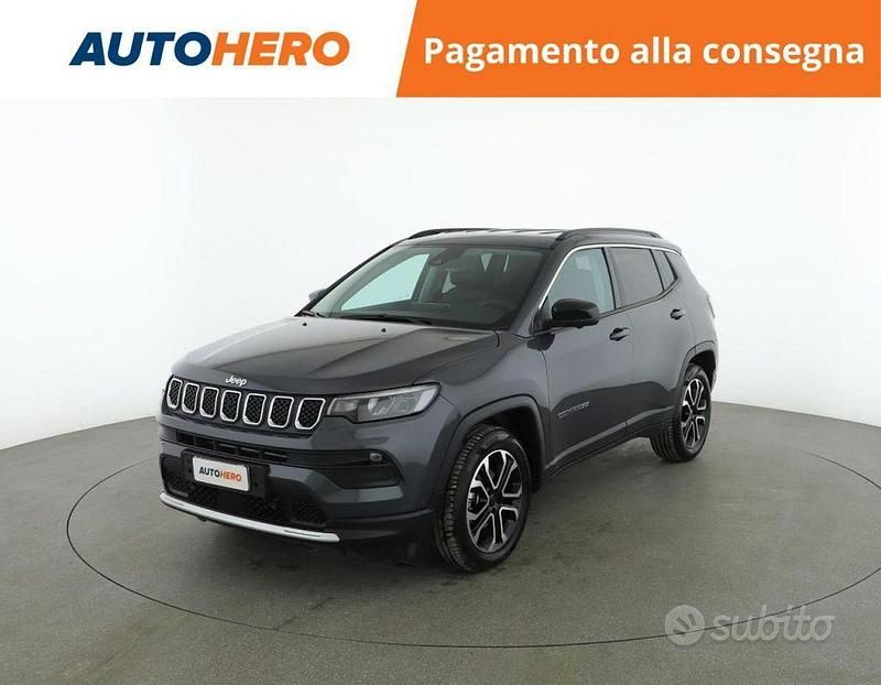Grigio Usata 2022 Jeep Compass Limited SUV | 25.499 € (Buon prezzo) - Immagine 1/2
