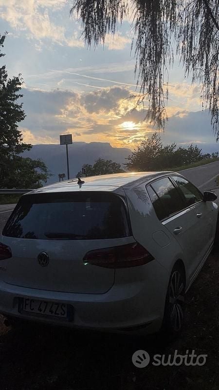 Usata VW Golf VII GTD 2016 Bianco Berlina