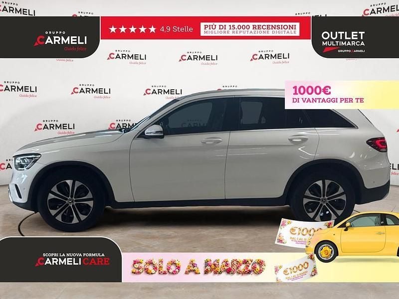 Usata Mercedes GLC200 163 CV (119 kW) 2020 Bianco SUV