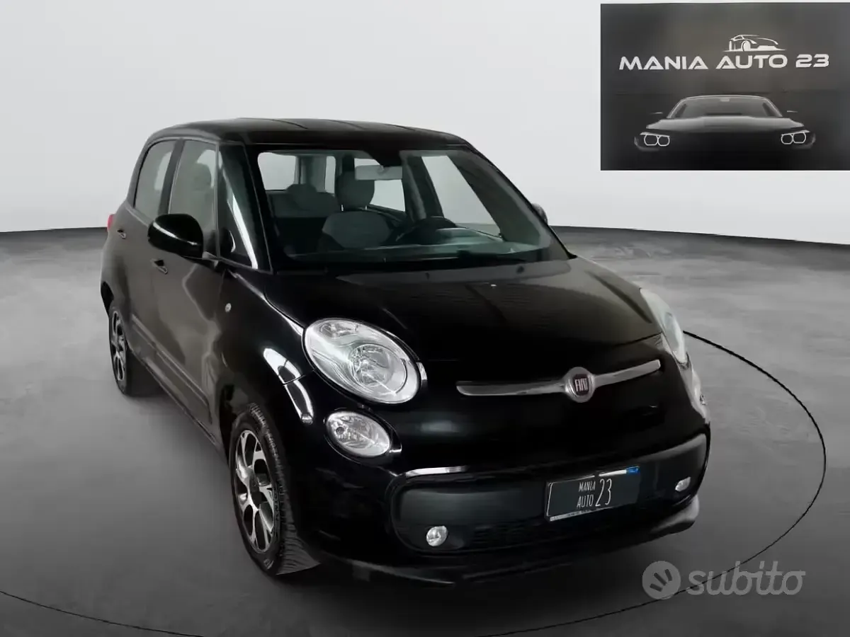Usata Fiat 500L Lounge 120 CV (88 kW) 2018 Nero Monovolume