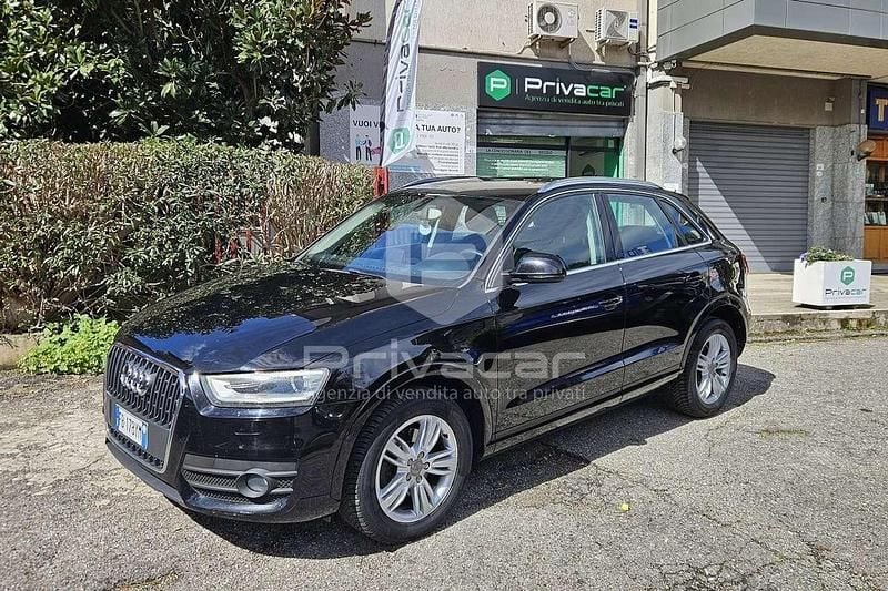 Usata Audi Q3 Advanced 140 CV (102 kW) 2012 Nero SUV