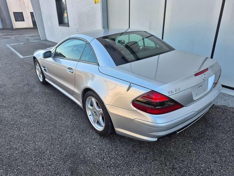 Usata Mercedes SL55 AMG AMG 500 CV (367 kW) 2002 Argento Cabrio