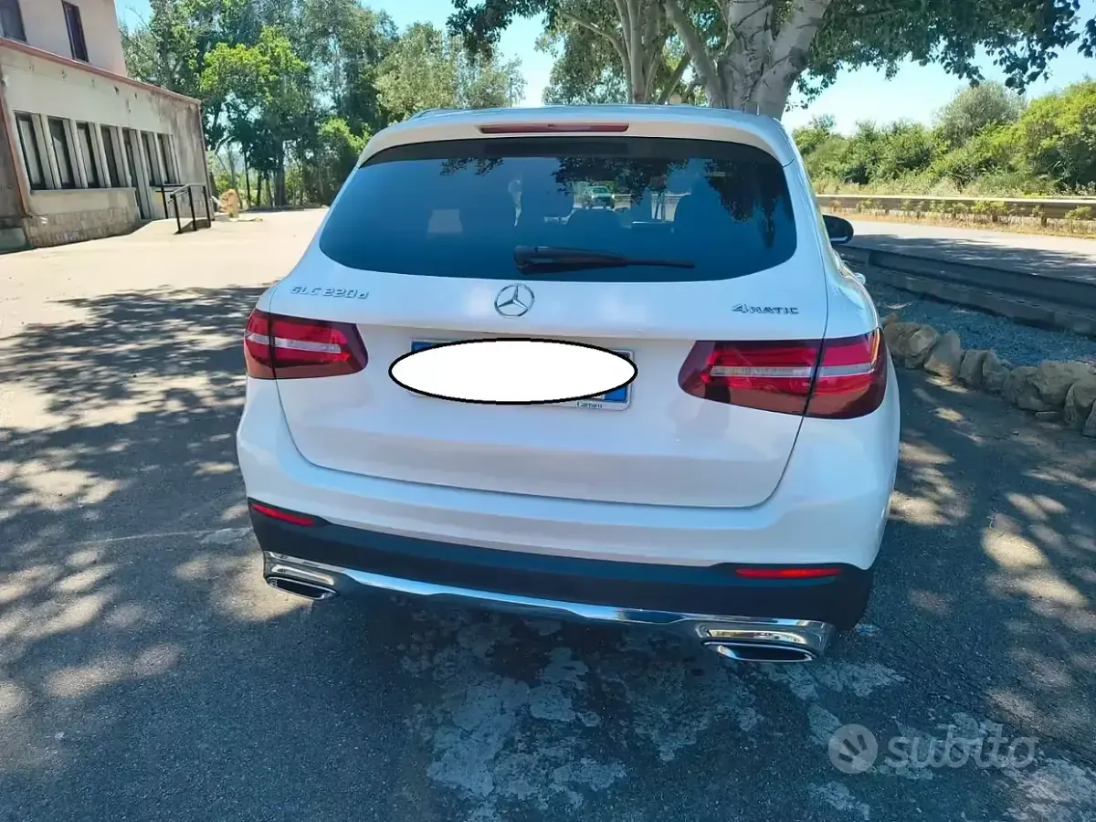 Usata Mercedes GLC220 Exclusive 170 CV (125 kW) 2017 Bianco SUV