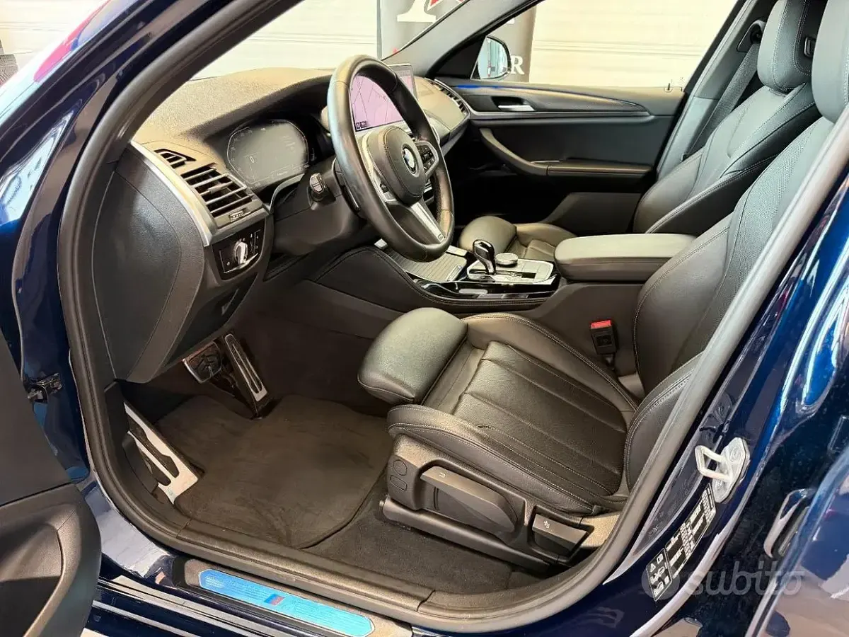 Usata BMW X4 M Sport 184 CV (135 kW) 2022 Bluazzurro SUV