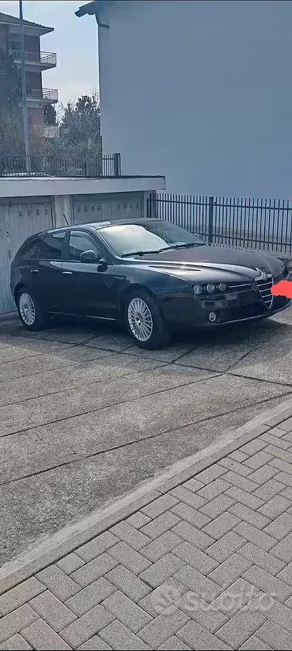 Usata Alfa Romeo 159 150 CV (110 kW) 2008 Nero Station wagon