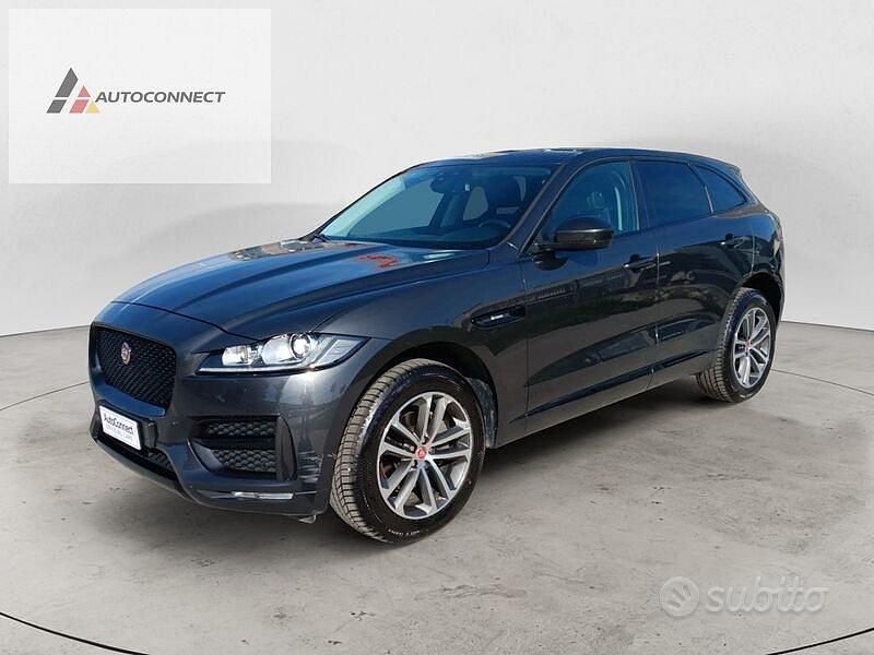 Usata Jaguar F-Pace R-Sport 180 CV (132 kW) 2019 Grigio SUV