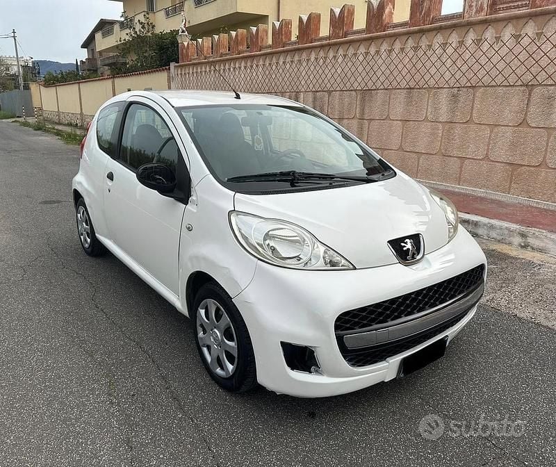 Usata Peugeot 107 2009 Bianco Utilitaria