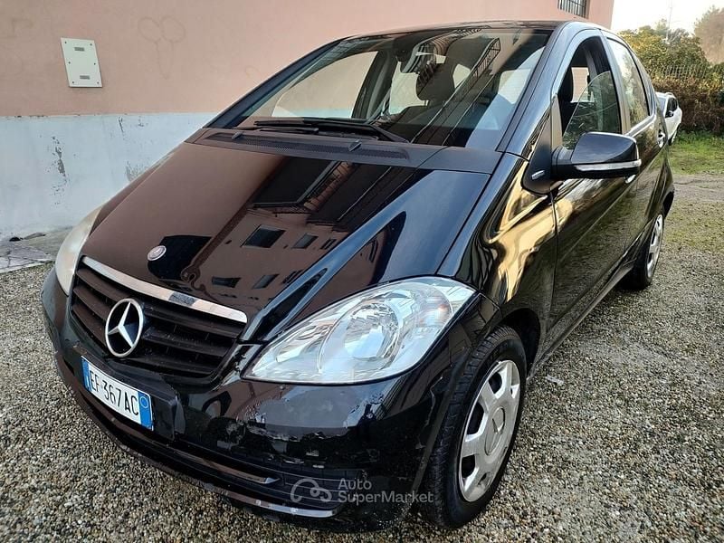 Usata Mercedes A160 Avantgarde 95 CV (69 kW) 2010 Nero Berlina