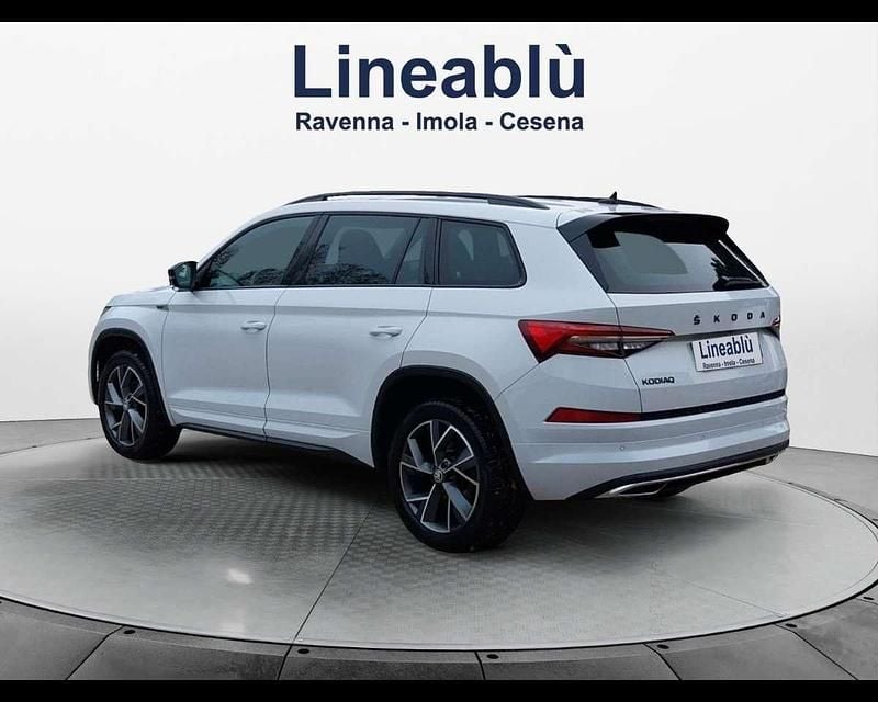 Usata Skoda Kodiaq SportLine 150 CV (110 kW) 2022 Bianco SUV
