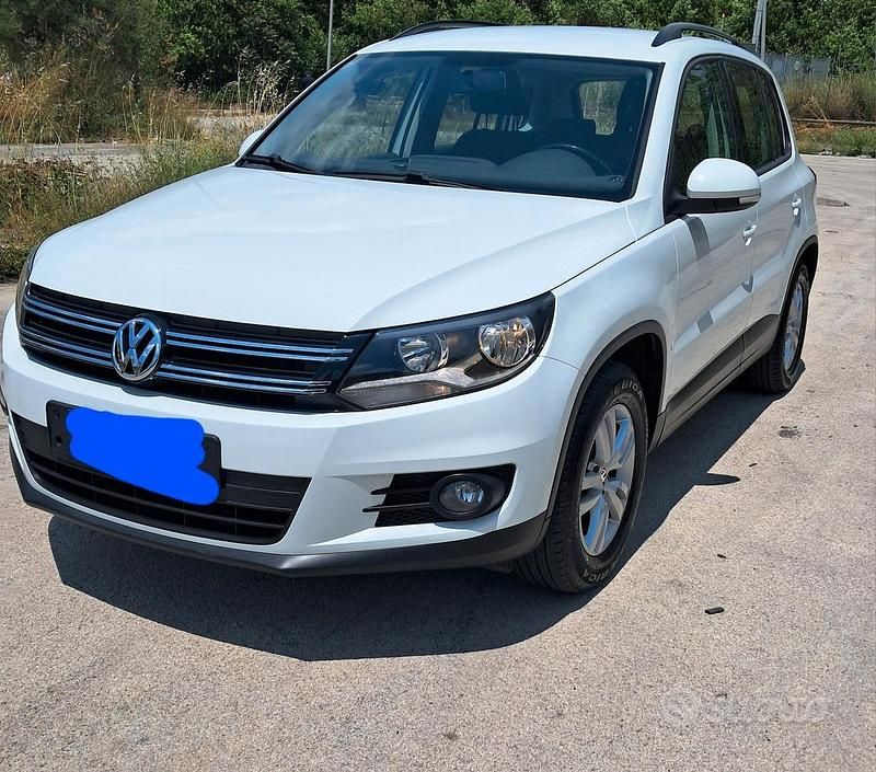 Usata VW Tiguan 110 CV (80 kW) 2014 Bianco SUV