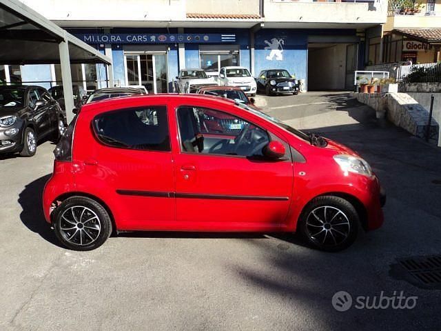 Usata Citroën C1 68 CV (50 kW) 2008 Rosso Utilitaria
