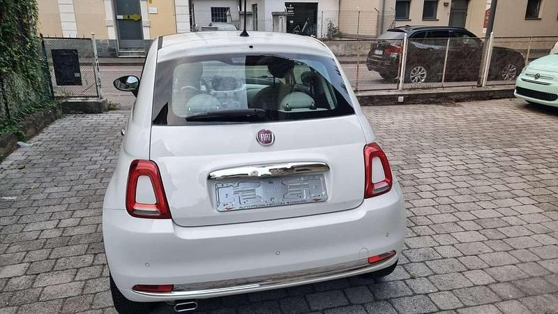 Usata Fiat 500 Lounge 69 CV (50 kW) 2018 Bianco Utilitaria