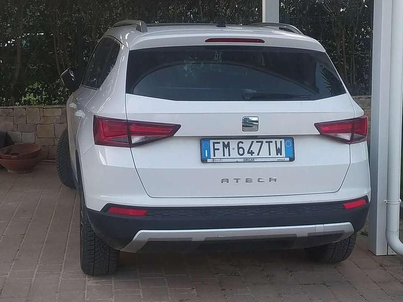 Usata Seat Ateca Style 150 CV (110 kW) 2018 Bianco SUV