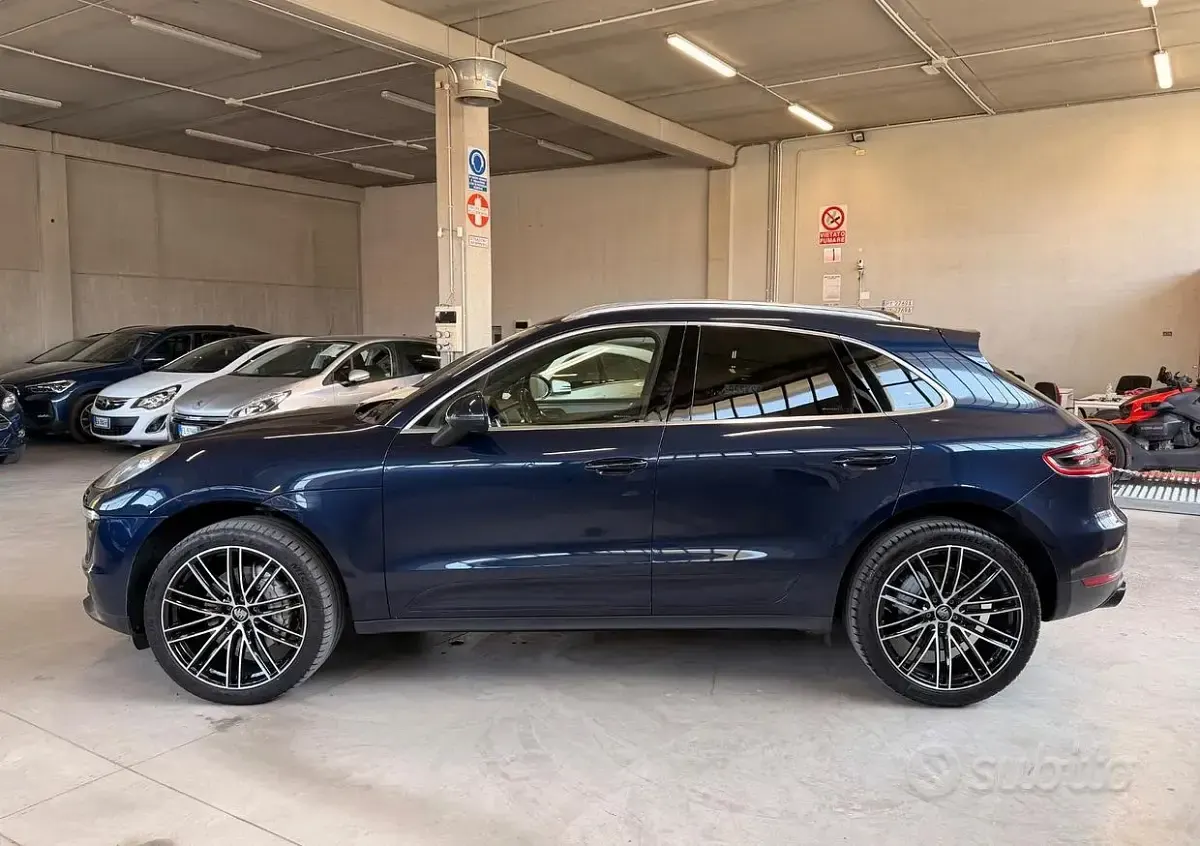 Usata Porsche Macan 250 CV (183 kW) 2016 Blu SUV